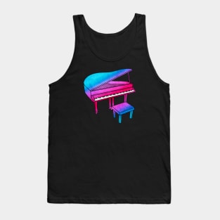 Colorful Piano Tank Top